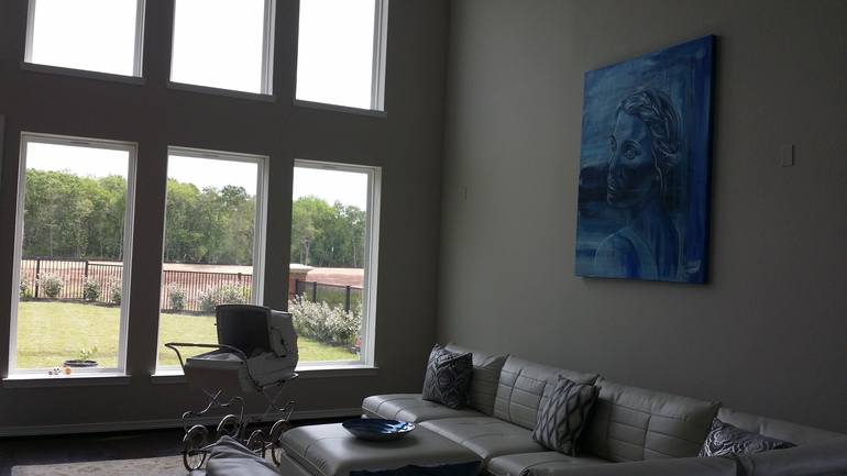 Original Expressionism People Painting by Catherine Gauché