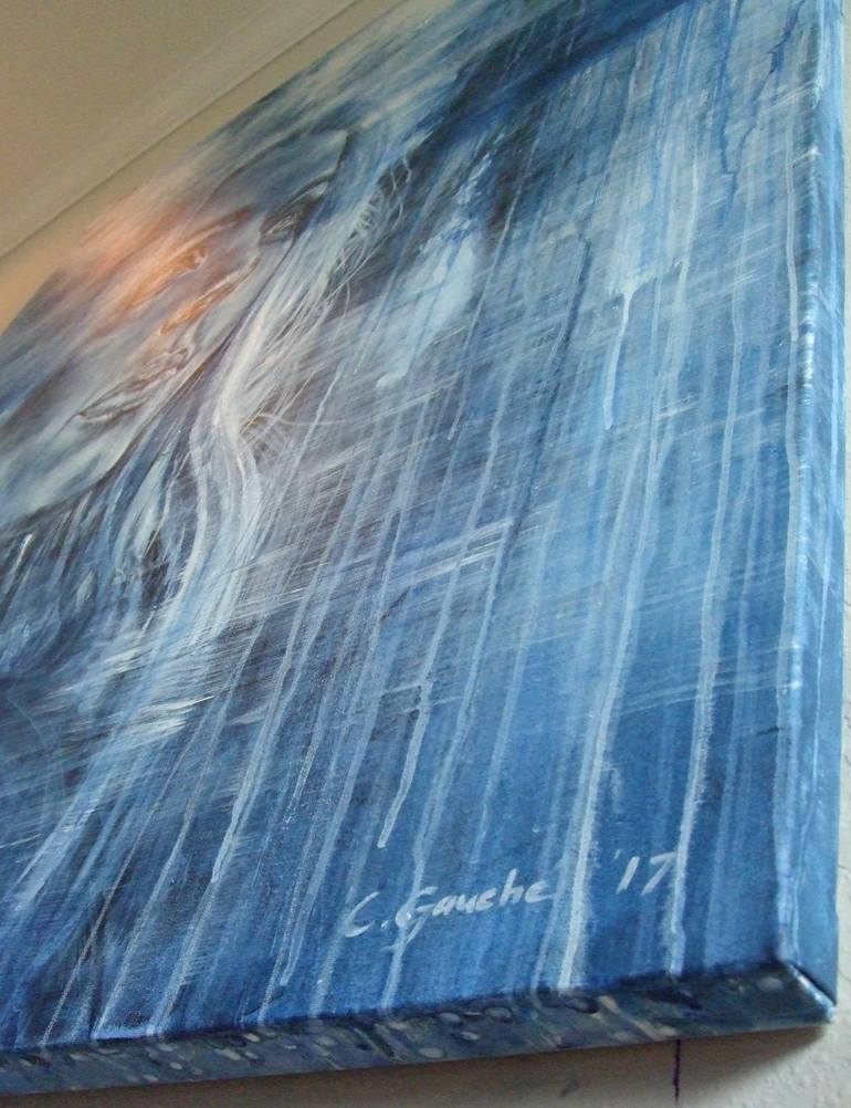 Original Contemporary People Painting by Catherine Gauché