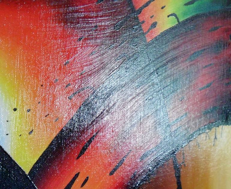 Original Modernism Abstract Painting by Paul Grosse