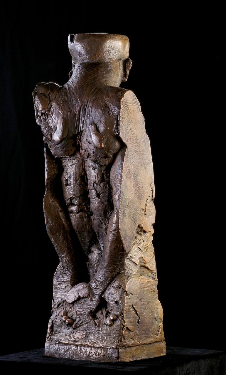 Original Figurative Religion Sculpture by Miguel Ángel Martín Sánchez