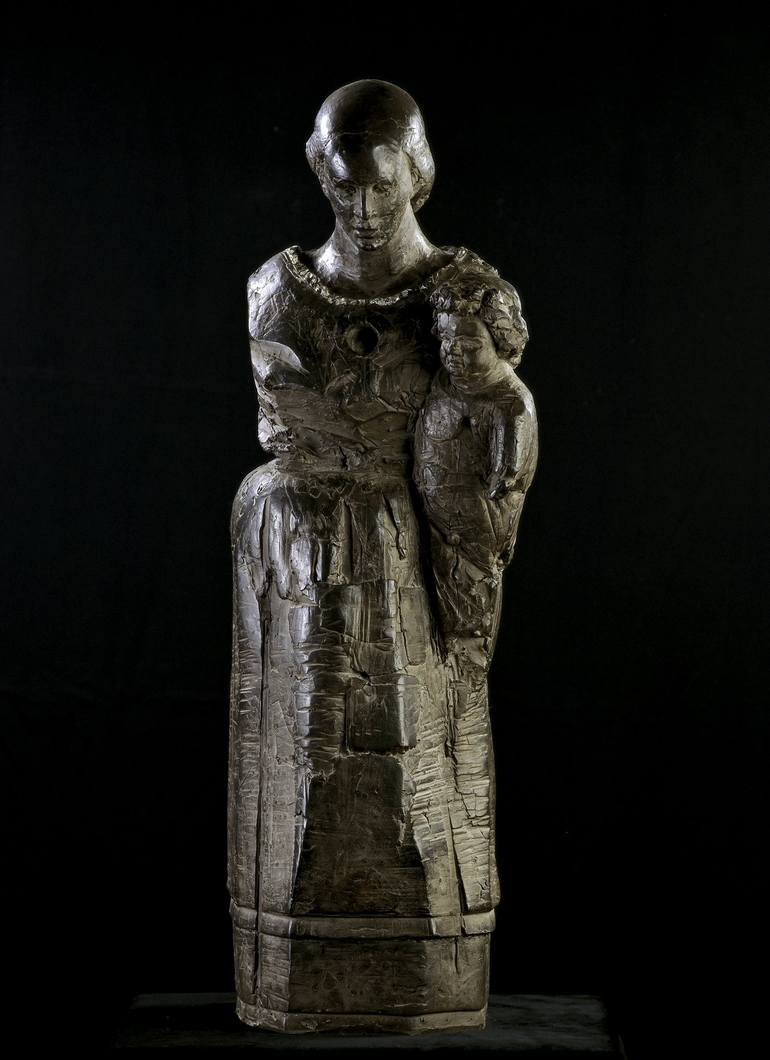 Original Culture Sculpture by Miguel Ángel Martín Sánchez
