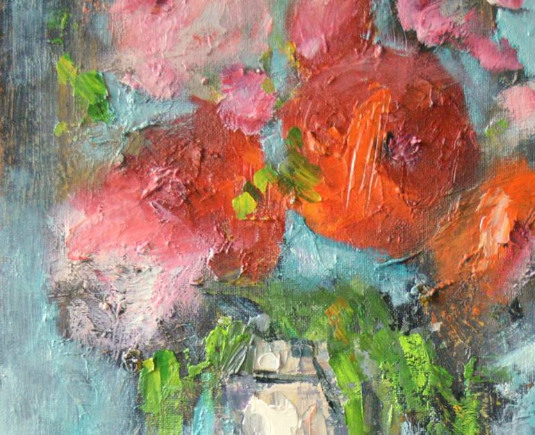 Original Floral Painting by Buba Glodjovic