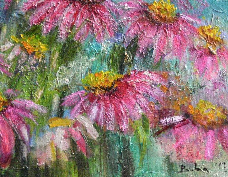 Original Fine Art Floral Painting by Buba Glodjovic