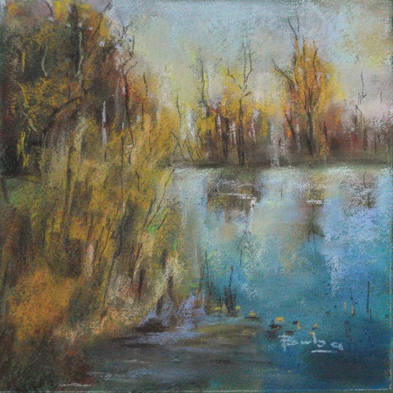 Original Abstract Nature Painting by Buba Glodjovic