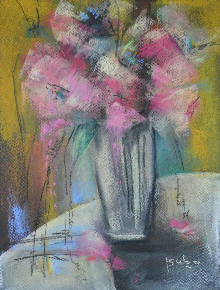 Original Floral Painting by Buba Glodjovic