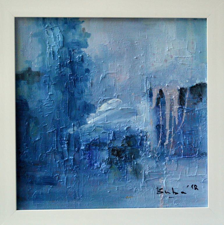 Original Fine Art Abstract Painting by Buba Glodjovic