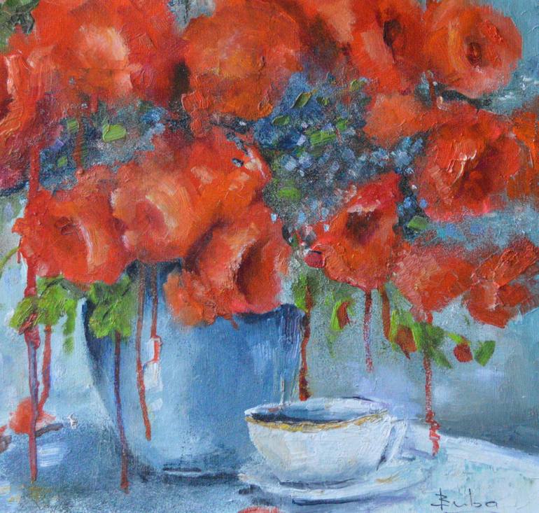 Original Floral Painting by Buba Glodjovic