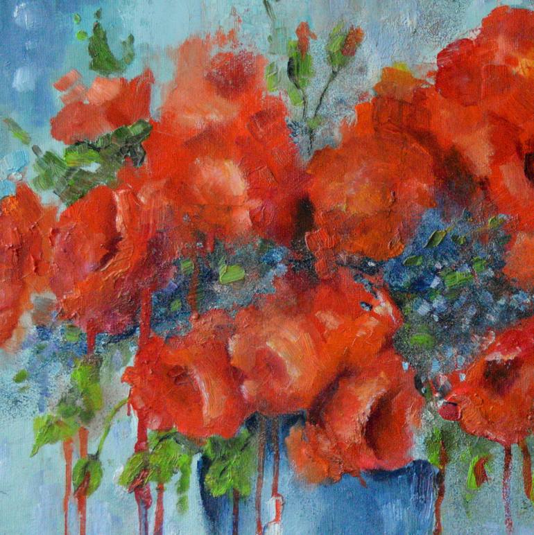 Original Floral Painting by Buba Glodjovic