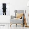 Painting with chair