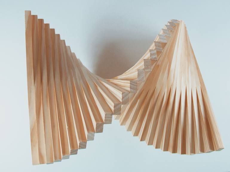 Original Minimalism Architecture Sculpture by Jasmine Wadley