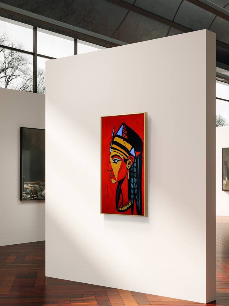 Original Contemporary Women Painting by Marco Alex