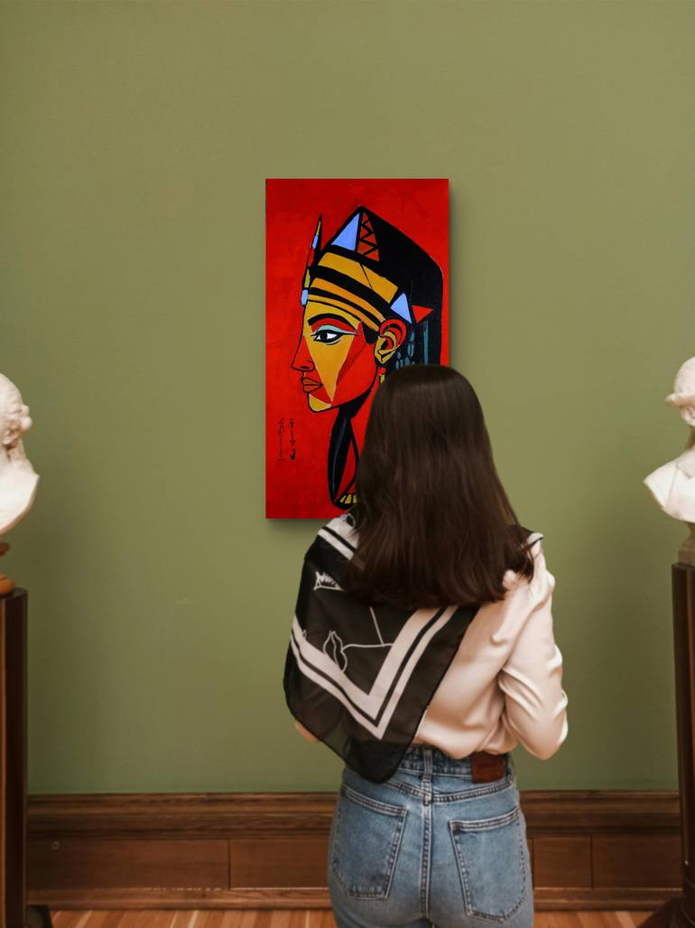 Original Contemporary Women Painting by Marco Alex