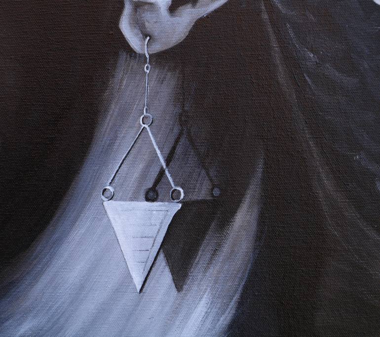 Original Art Deco People Painting by Chisomo Tembo