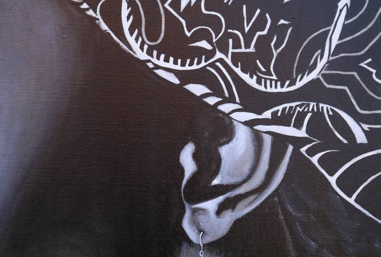 Original Art Deco People Painting by Chisomo Tembo