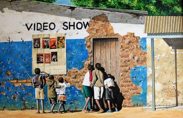 Original Cinema Paintings by Chisomo Tembo