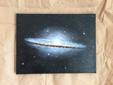 Original Photorealism Science Painting by Natalya Chuyko