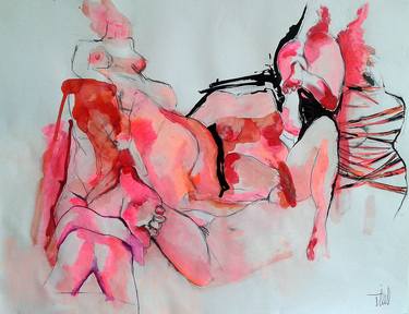 Original Body Paintings by Regine Thill