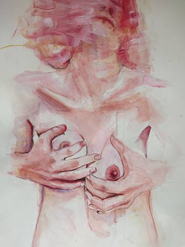 Original Figurative Body Paintings by Regine Thill