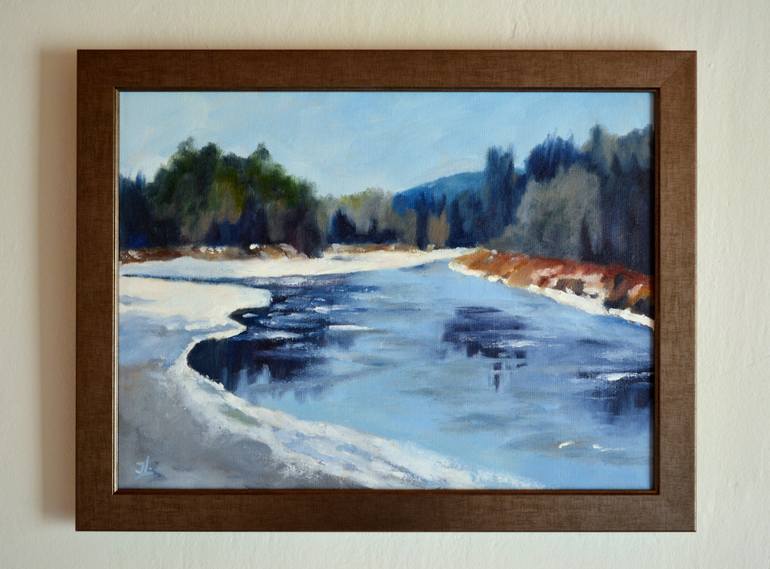 Original Other Landscape Painting by Inga Leibuka