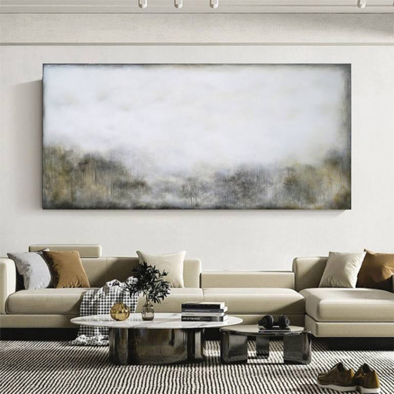 Original Contemporary Abstract Painting by Leon Grossmann