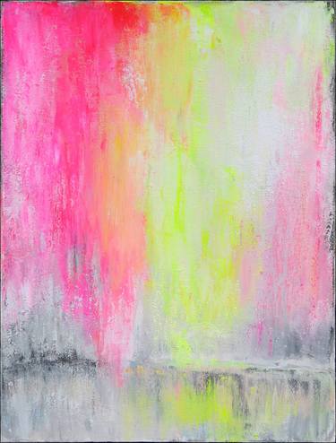 Neon Yellow Paintings Saatchi Art