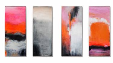 Original Abstract Paintings by Leon Grossmann