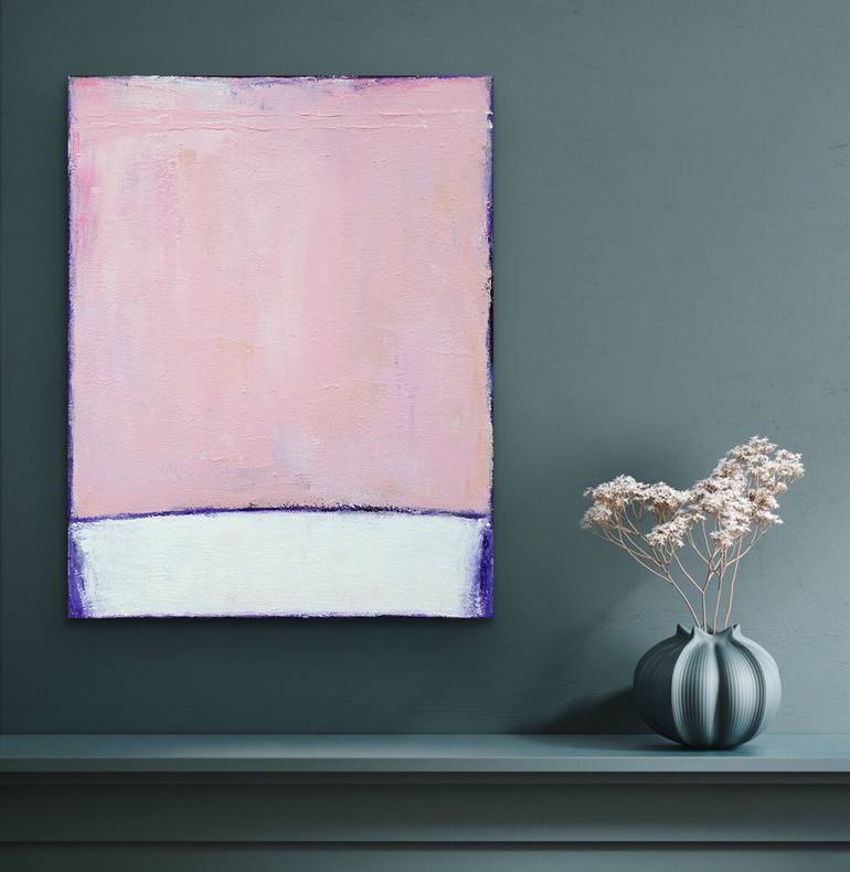 Original Art Deco Abstract Painting by Leon Grossmann