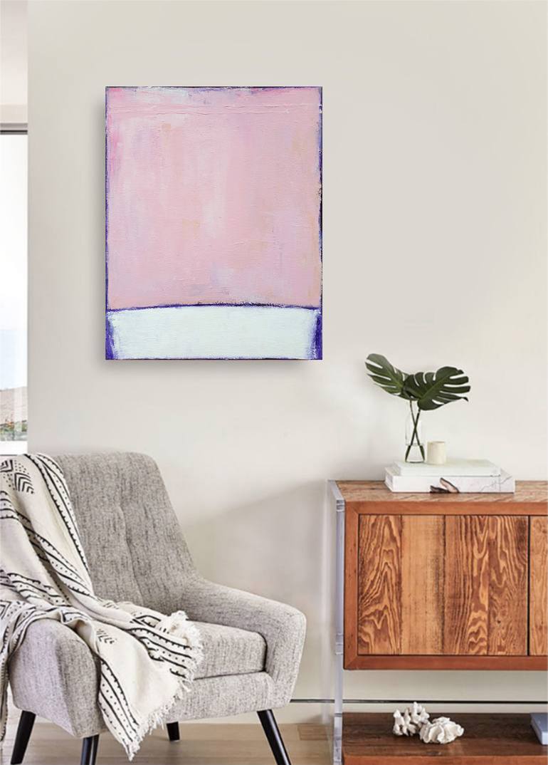 Original Art Deco Abstract Painting by Leon Grossmann