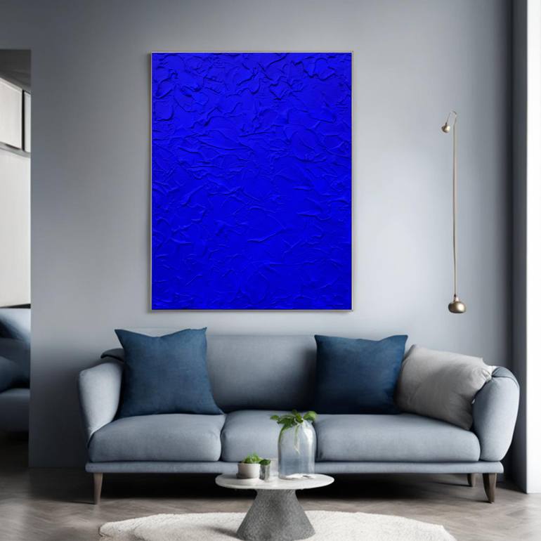 Original Abstract Expressionism Abstract Painting by Leon Grossmann