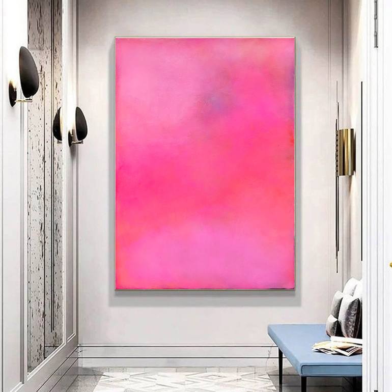 Original Art Deco Abstract Painting by Leon Grossmann