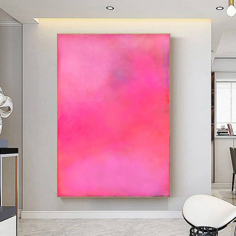 Original Art Deco Abstract Painting by Leon Grossmann