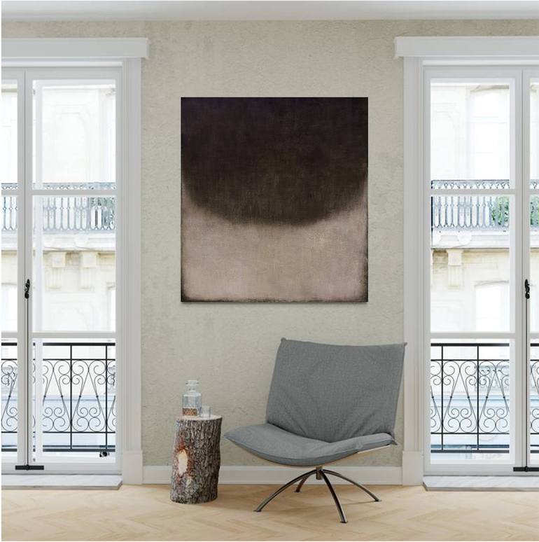 Original Abstract Painting by Leon Grossmann