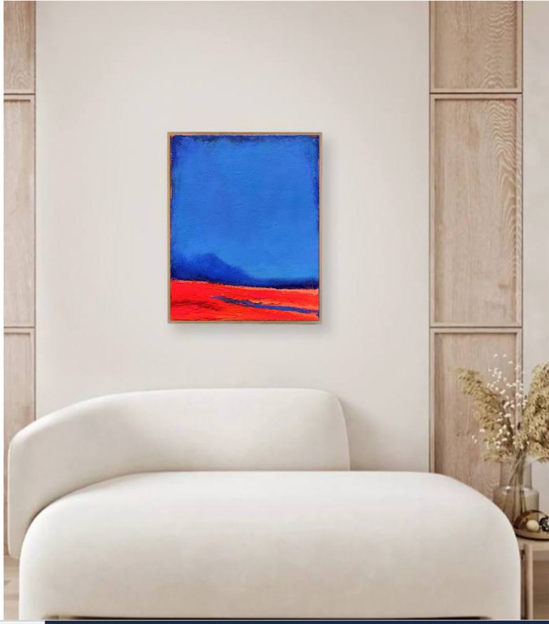 Original Art Deco Abstract Painting by Leon Grossmann