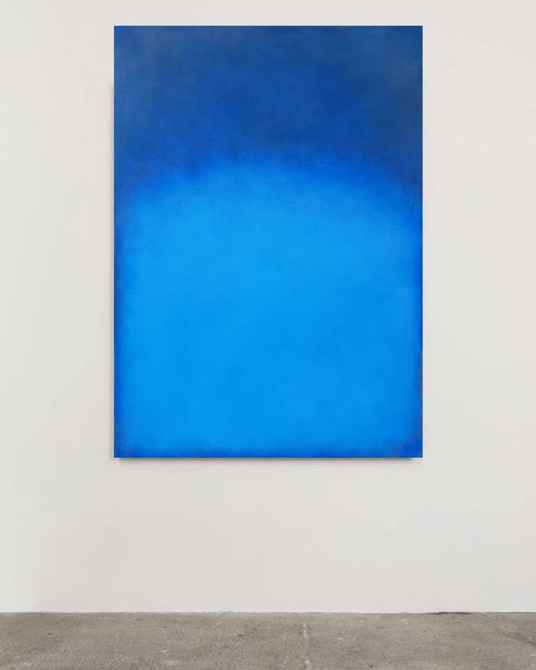 Original Abstract Painting by Leon Grossmann