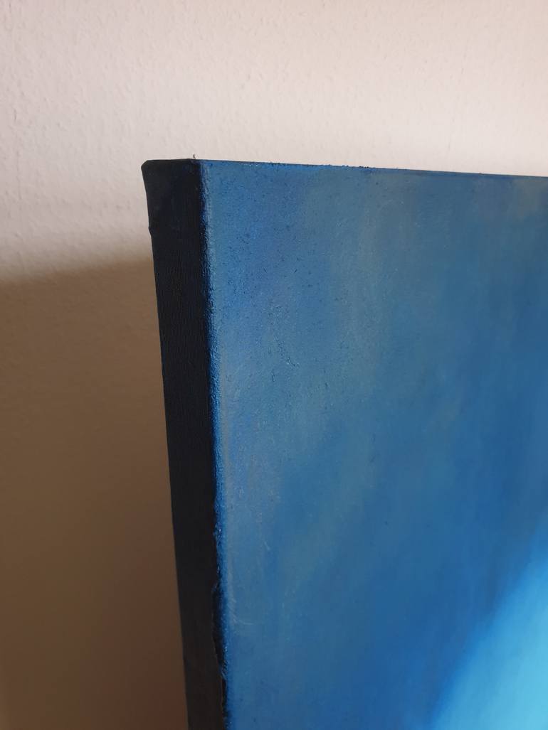 Original Abstract Painting by Leon Grossmann