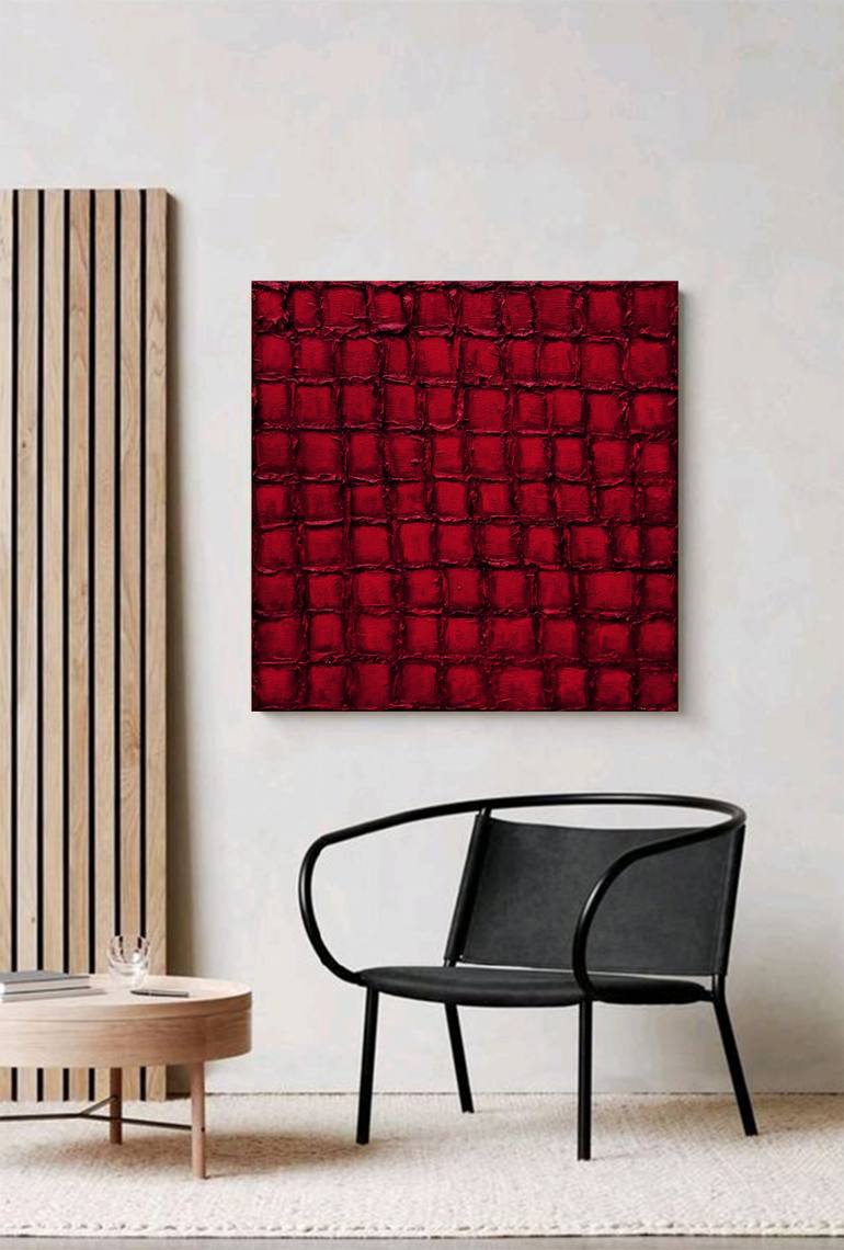 Original Art Deco Abstract Painting by Leon Grossmann