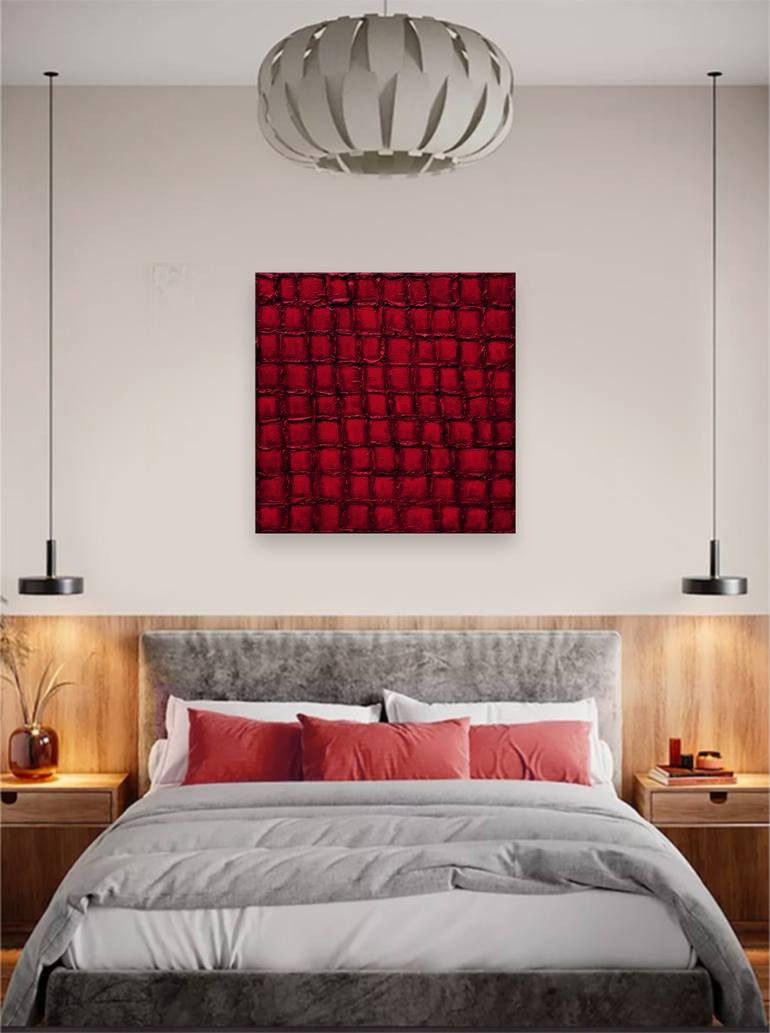 Original Art Deco Abstract Painting by Leon Grossmann