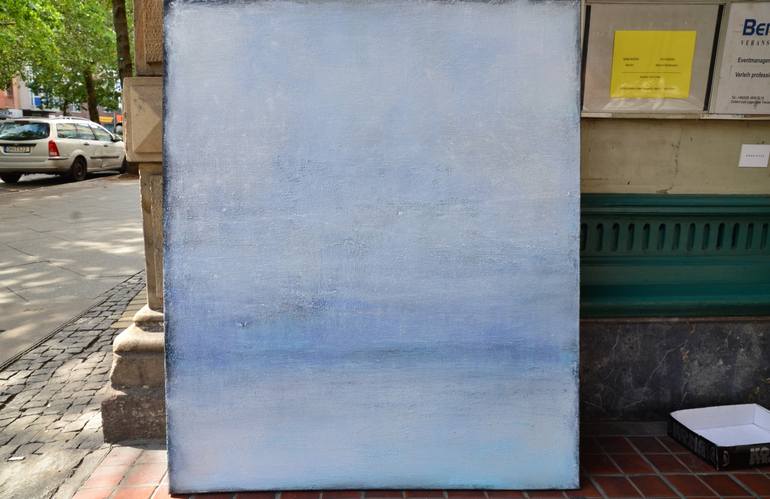 Original Abstract Painting by Leon Grossmann