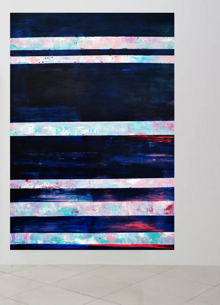Print of Abstract Expressionism Abstract Paintings by Leon Grossmann