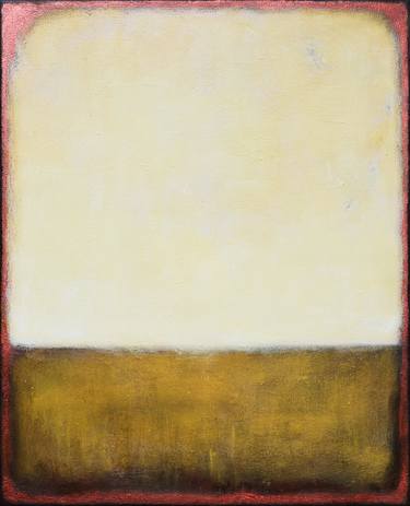 Brown Beige Abstract Painting, Homage to Rothko thumb