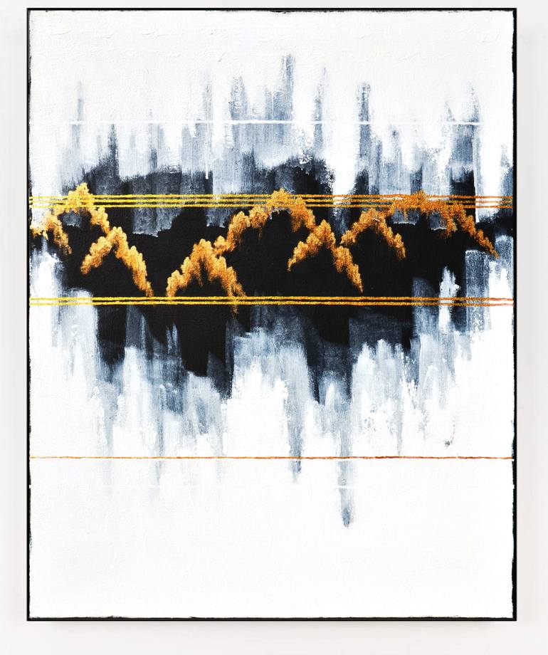 Print of Abstract Expressionism Abstract Paintings by Leon Grossmann