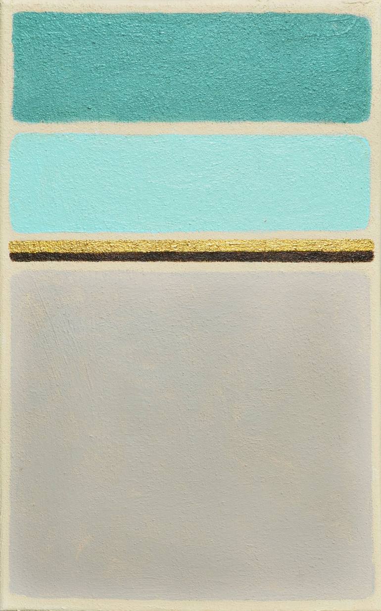 Print of Abstract Expressionism Abstract Paintings by Leon Grossmann