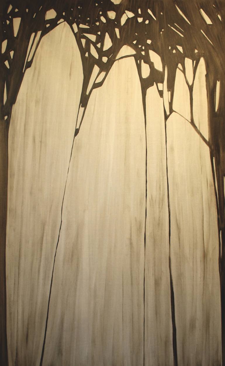 Original Abstract Nature Paintings by Vanessa Jongebloet