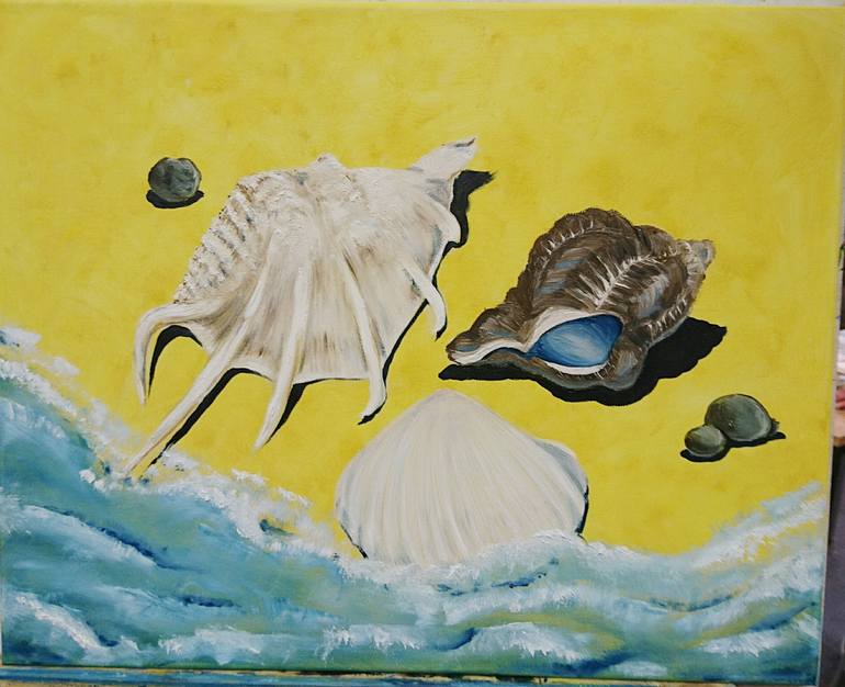Original Realism Beach Painting by Svetlana Vorobyeva
