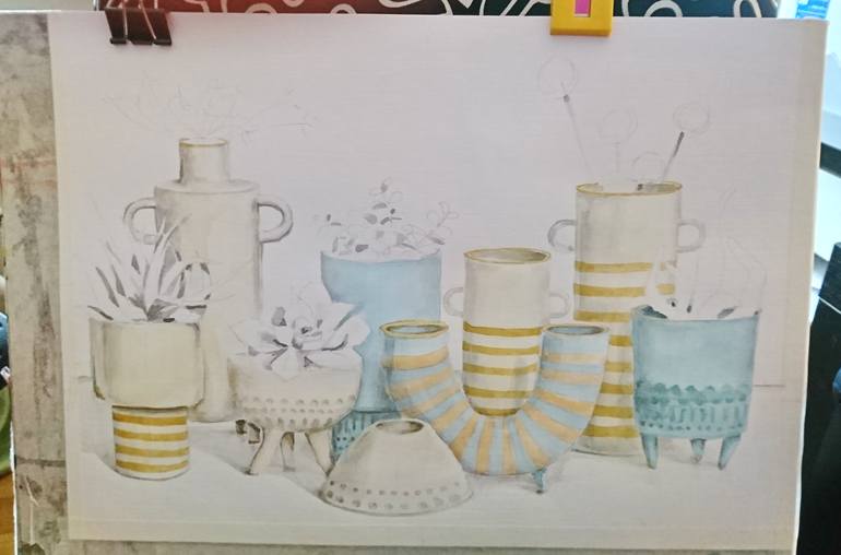 Original Realism Still Life Painting by Svetlana Vorobyeva