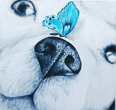 Print of Realism Animal Paintings by Svetlana Vorobyeva