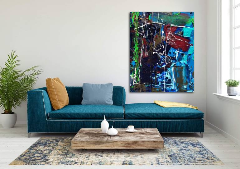 Original Abstract Painting by Pascale Labelle