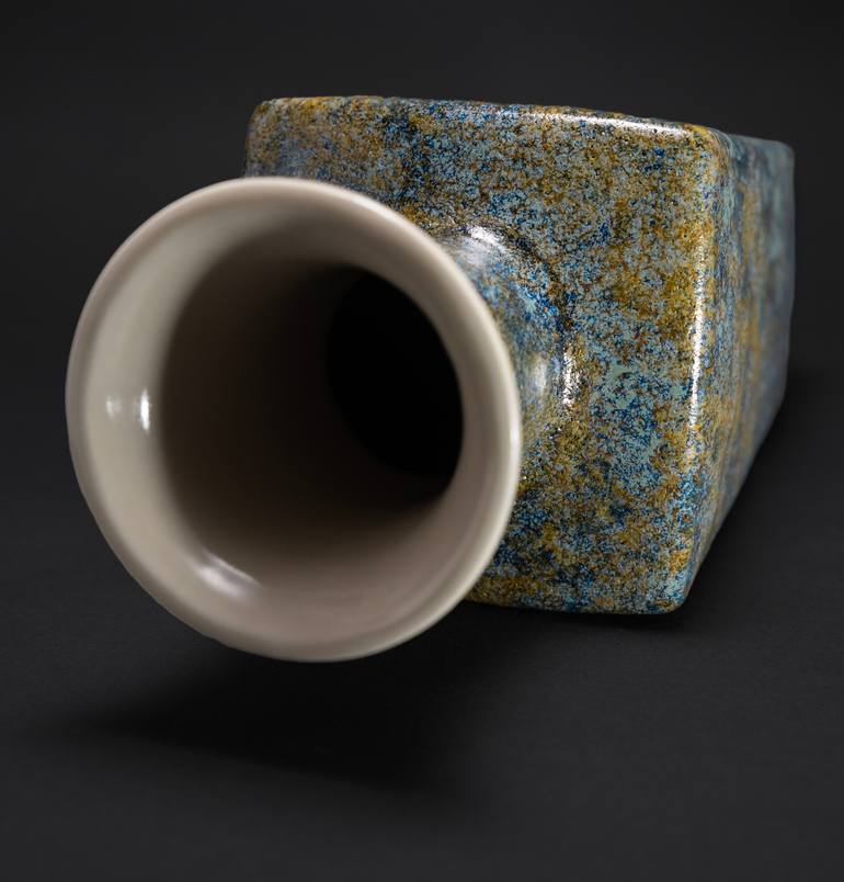 Original Contemporary Geometric Sculpture by Rhyan Taylor