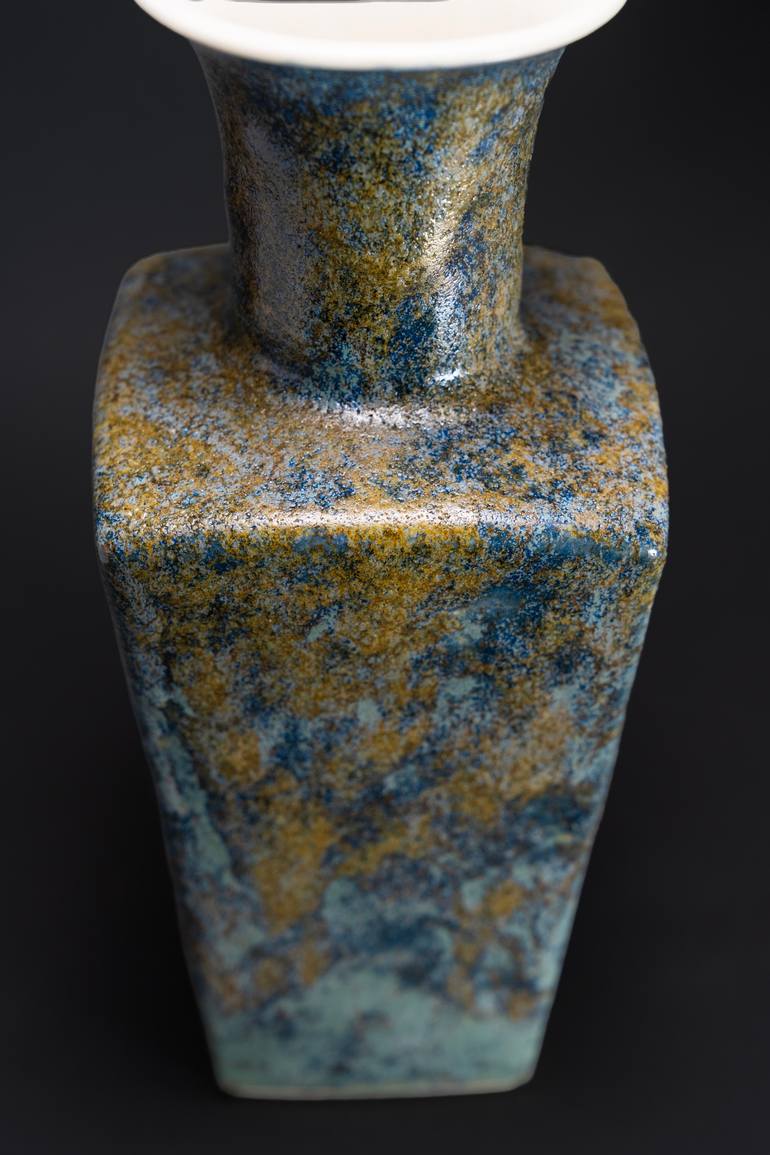 Original Contemporary Geometric Sculpture by Rhyan Taylor