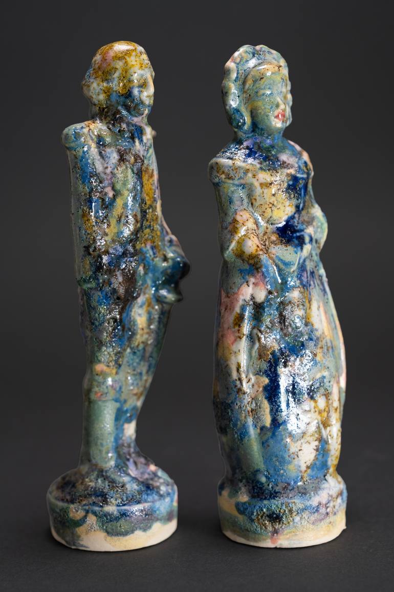 Original Antique People Sculpture by Rhyan Taylor